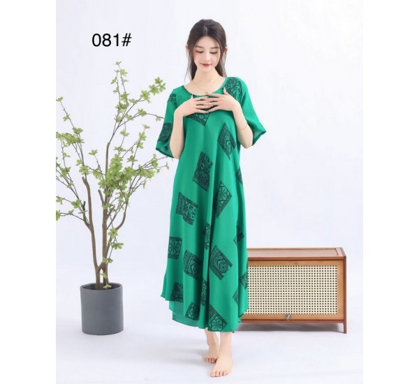 Сукня жіноча Батал MIX, штапель 6 шт (60 р) ZeL1396_081-18