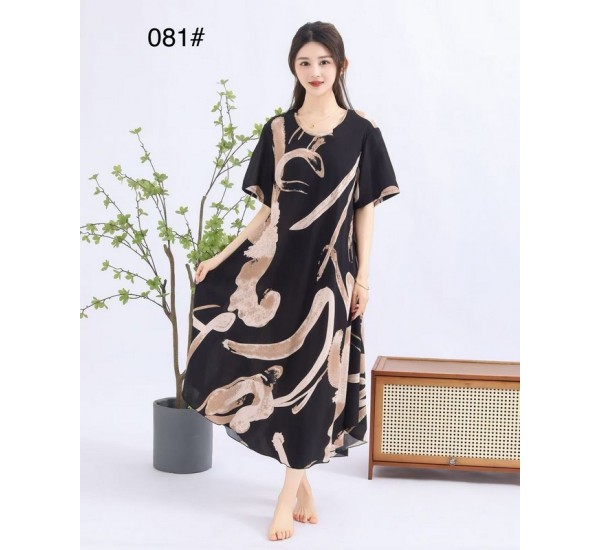 Сукня жіноча Батал MIX, штапель 6 шт (60 р) ZeL1396_081-25