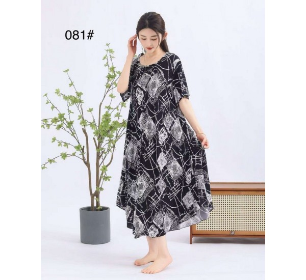 Платье женское Батал MIX, штапель 6 шт (60 р) ZeL1396_081-4