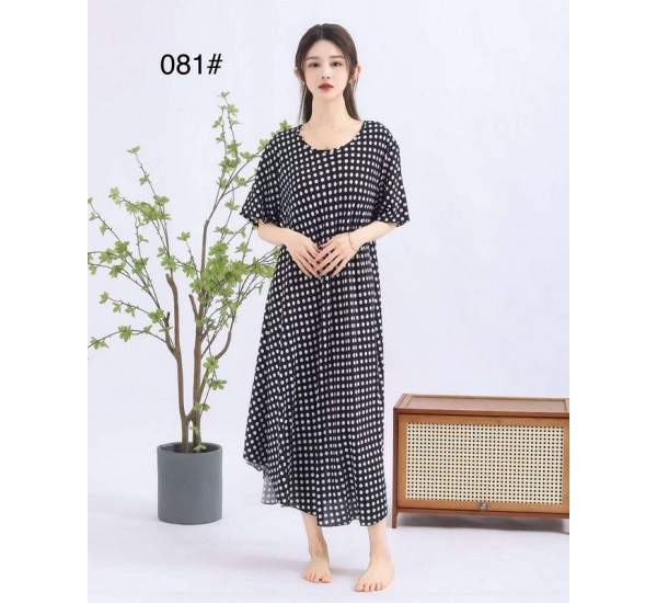 Сукня жіноча Батал MIX, штапель 6 шт (60 р) ZeL1396_081-6