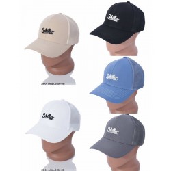 Кепка чоловіча 25 шт (56-58 р) коттон LeR_160602