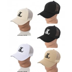 Кепка чоловіча 25 шт (56-58 р) коттон LeR_160605