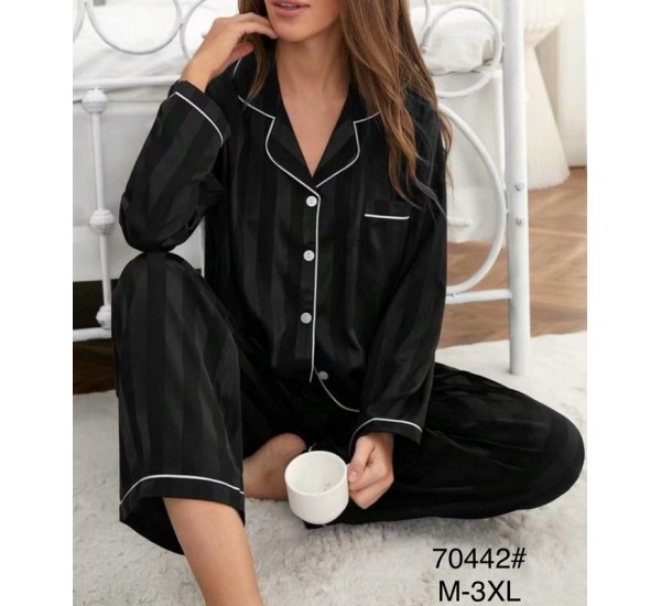 Піжама жіноча, шовк 5 шт (M-3XL) ZeL1396_70442c