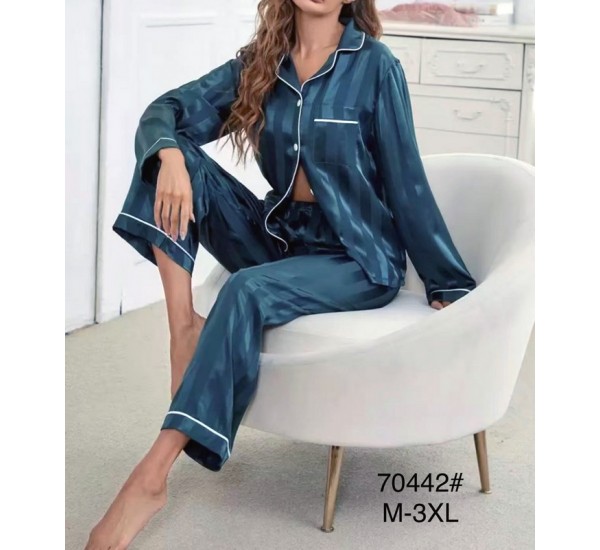 Піжама жіноча, шовк 5 шт (M-3XL) ZeL1396_70442d