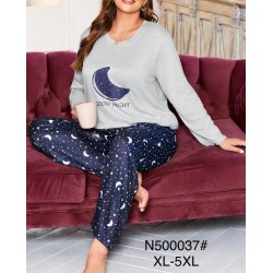 Піжама жіноча супер батал, бамбук 5 шт (1-5XL) ZeL1396_500037