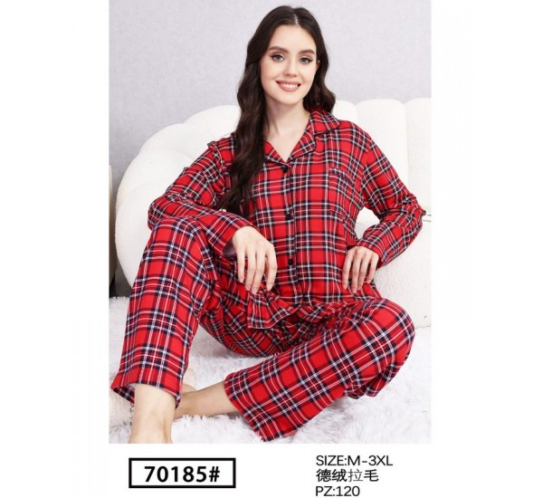 Піжама жіноча, начіс 5 шт (M-3XL) ZeL1396_70185