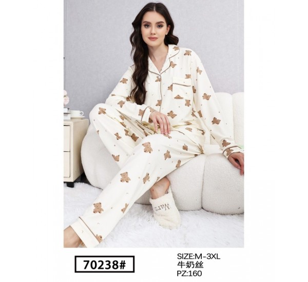 Піжама жіноча, трикотаж 5 шт (M-3XL) ZeL1396_70238