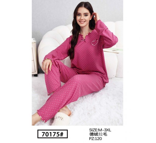 Піжама жіноча, начіс 5 шт (M-3XL) ZeL1396_70175