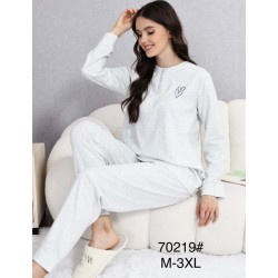 Піжама жіноча, байка 5 шт (M-3XL) ZeL1396_70219