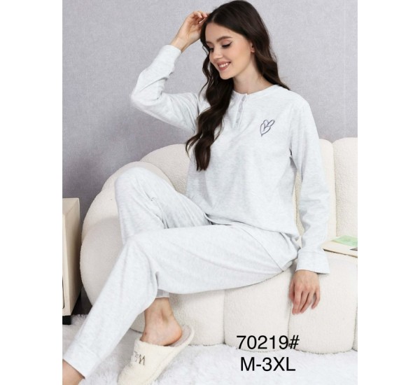 Піжама жіноча, байка 5 шт (M-3XL) ZeL1396_70219