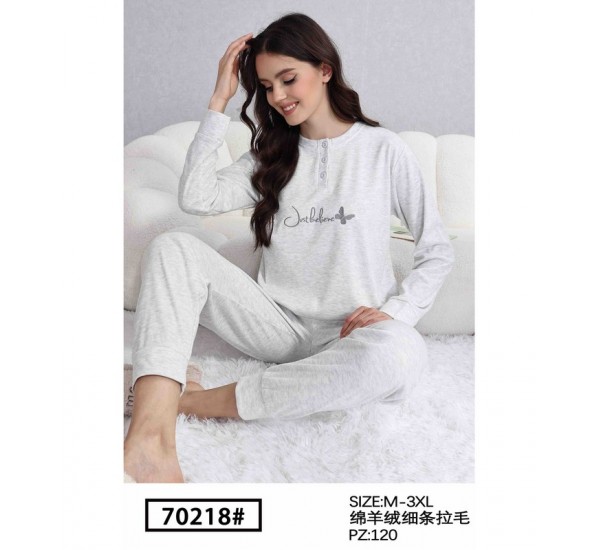 Піжама жіноча, байка 5 шт (M-3XL) ZeL1396_70218