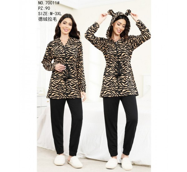 Піжама жіноча, начіс 5 шт (M-3XL) ZeL1396_70011