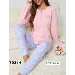 Піжама жіноча, 5 шт (M-3XL) байка ZeL1396_70214
