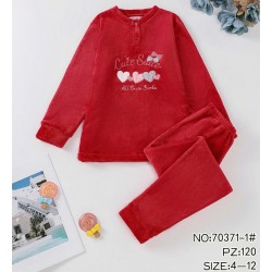 Піжама підліткова, 5 шт (4-12 років) велсофт ZeL1396_70371-1a