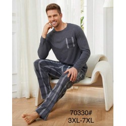 Піжама чоловіча, 5 шт (3-7XL) коттон ZeL1396_70330