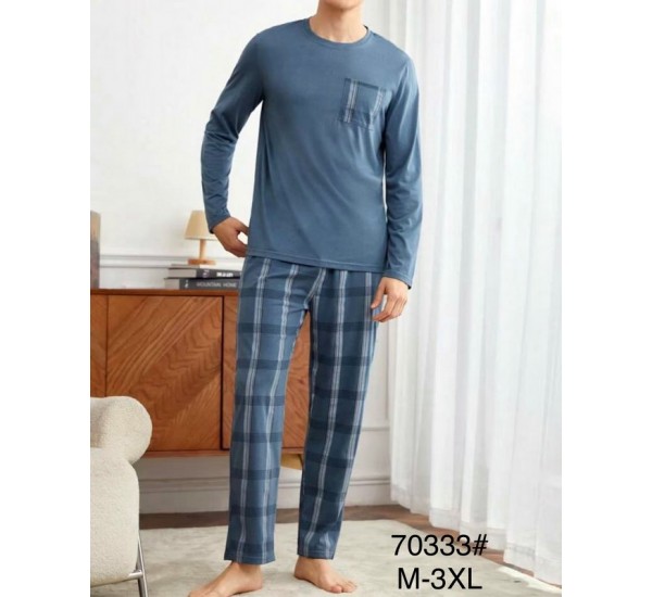 Піжама чоловіча, 5 шт (M-3XL) коттон ZeL1396_70333