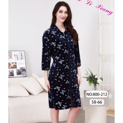 Халат жіночий, велюр 5 шт (58-66 р) ZeL1396_800-212