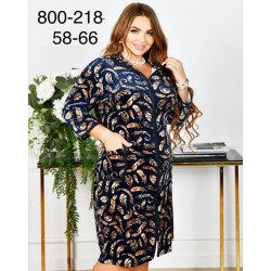 Халат жіночий, велюр 5 шт (58-66 р) ZeL1396_800-218