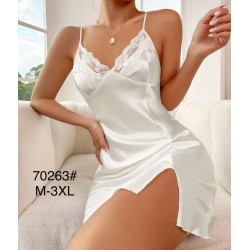 Нічна сорочка, шовк 5 шт (M-3XL) ZeL1396_70263a