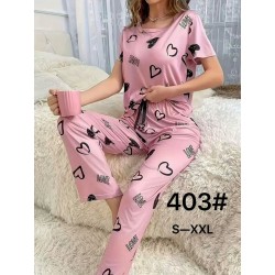 Піжама жіноча, бамбук 5 шт (S-2XL) ZeL1396_403b