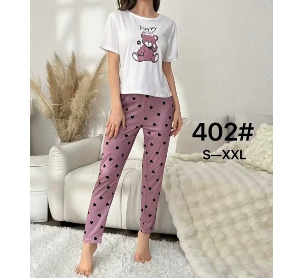 Піжама жіноча, бамбук 5 шт (S-2XL) ZeL1396_402