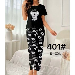 Піжама жіноча, бамбук 5 шт (S-2XL) ZeL1396_401