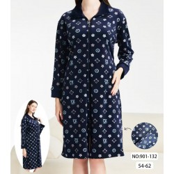 Халат жіночий подвійний велюр 5 шт (54-62 р) ZeL1396_901-132