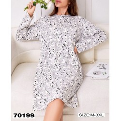 Ночная рубашка, байка 5 шт (54-62 р) ZeL1396_70199