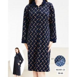 Халат жіночий подвійний велюр 5 шт (58-66 р) ZeL1396_901-23