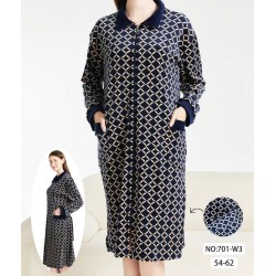 Халат жіночий подвійний велюр 5 шт (54-62 р) ZeL1396_701-W3