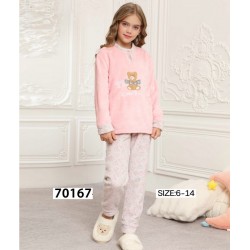 Піжама дитяча, велсофт 5 шт (6-14 років) ZeL1396_70167