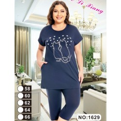 Костюм женский, вискоза 5 шт (58-66 р) ZeL1396_1629