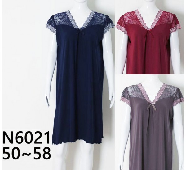 Нічна сорочка, бамбук 5 шт (50-58 р) ZeL1396_6021