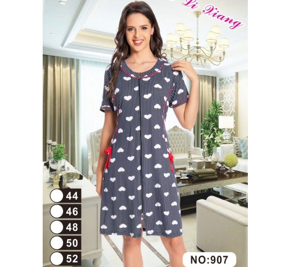 Халат жіночий, віскоза 5 шт (44-52 р) ZeL1396_907