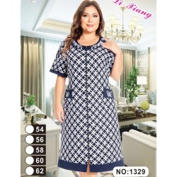 Халат жіночий, віскоза 5 шт (54-62 р) ZeL1396_1329