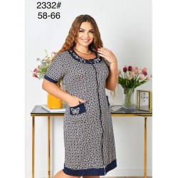 Халат жіночий, віскоза 5 шт (58-66 р) ZeL1396_2332