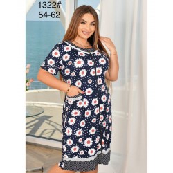 Халат жіночий, віскоза 5 шт (54-62 р) ZeL1396_1322