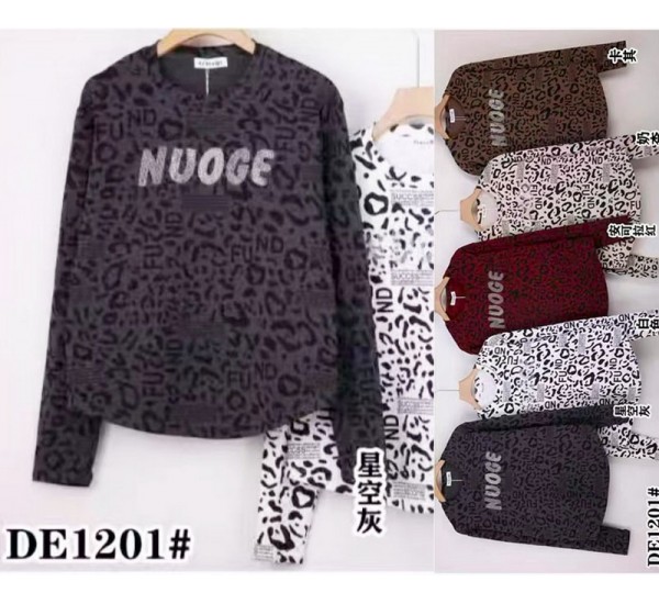 Футболка женская, трикотаж 5 шт (50-60 р) ZeL777_DE1201