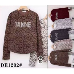 Футболка женская, трикотаж 5 шт (50-60 р) ZeL777_DE1202