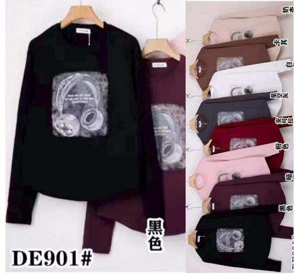 Футболка женская, трикотаж 5 шт (52-60 р) ZeL777_DE901