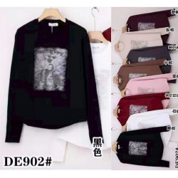 Футболка женская, трикотаж 5 шт (52-60 р) ZeL777_DE902