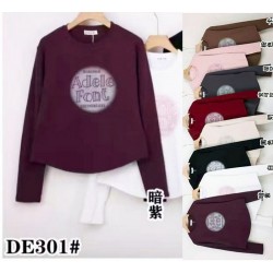 Футболка женская, трикотаж 5 шт (48-56 р) ZeL777_DE301