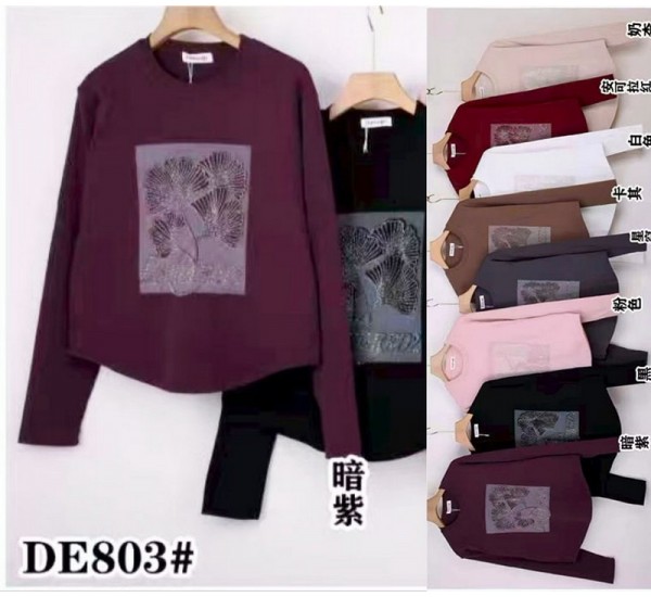 Футболка женская, трикотаж 5 шт (48-56 р) ZeL777_DE803