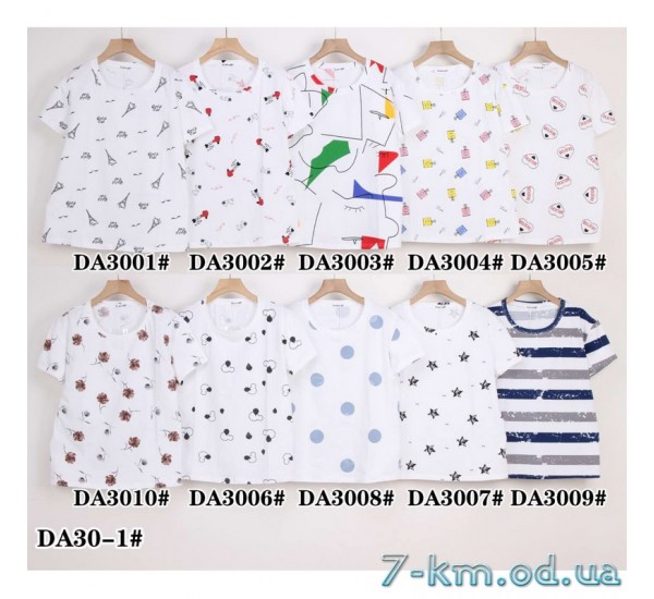 Футболка женская, стрейч/коттон 5 шт (50-60 р) ZeL777_DA30-1