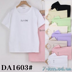 Футболка женская, стрейч/коттон 5 шт (50-60 р) ZeL777_DA1603