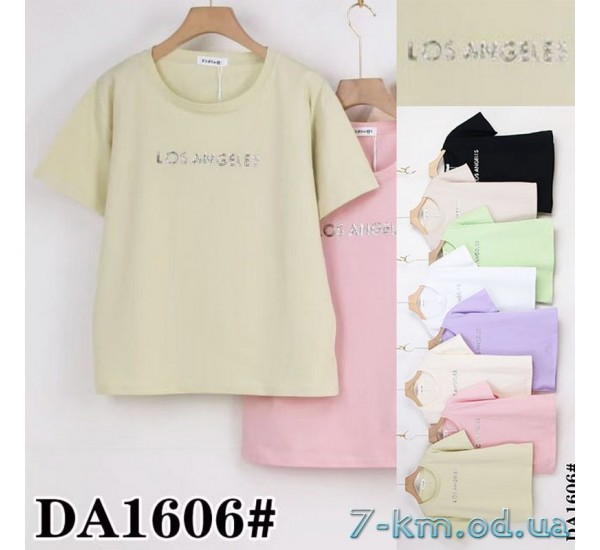 Футболка женская, стрейч/коттон 5 шт (50-60 р) ZeL777_DA1606