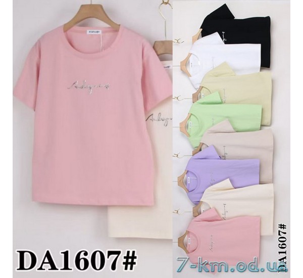 Футболка женская, стрейч/коттон 5 шт (50-60 р) ZeL777_DA1607