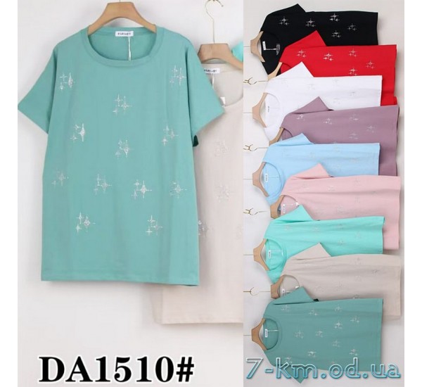 Футболка жіноча, стрейч/коттон 5 шт (60-70 р) ZeL777_DA1510