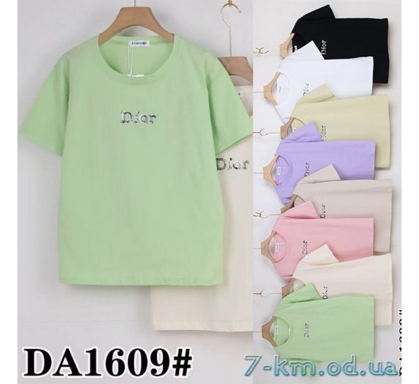 Футболка женская, стрейч/коттон 5 шт (50-60 р) ZeL777_DA1609