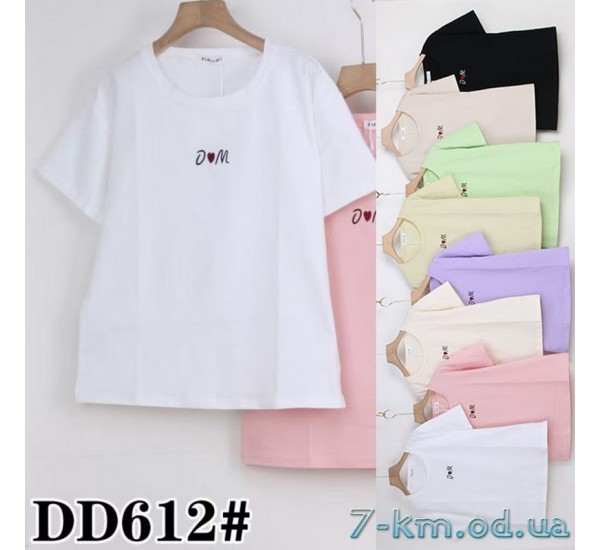 Футболка женская, стрейч/коттон 5 шт (50-60 р) ZeL777_DD612